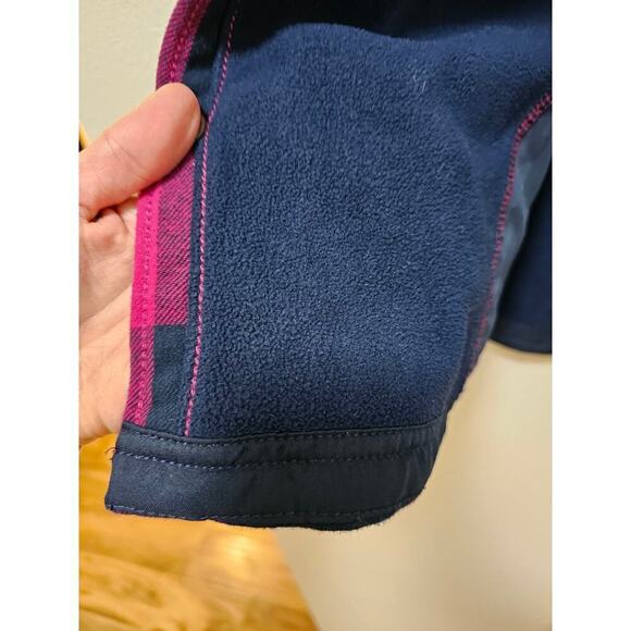 Orvis Classic Collection Shacket Red Black checkers. Sz Ws Large. Fleece lined. - Picture 10 of 13